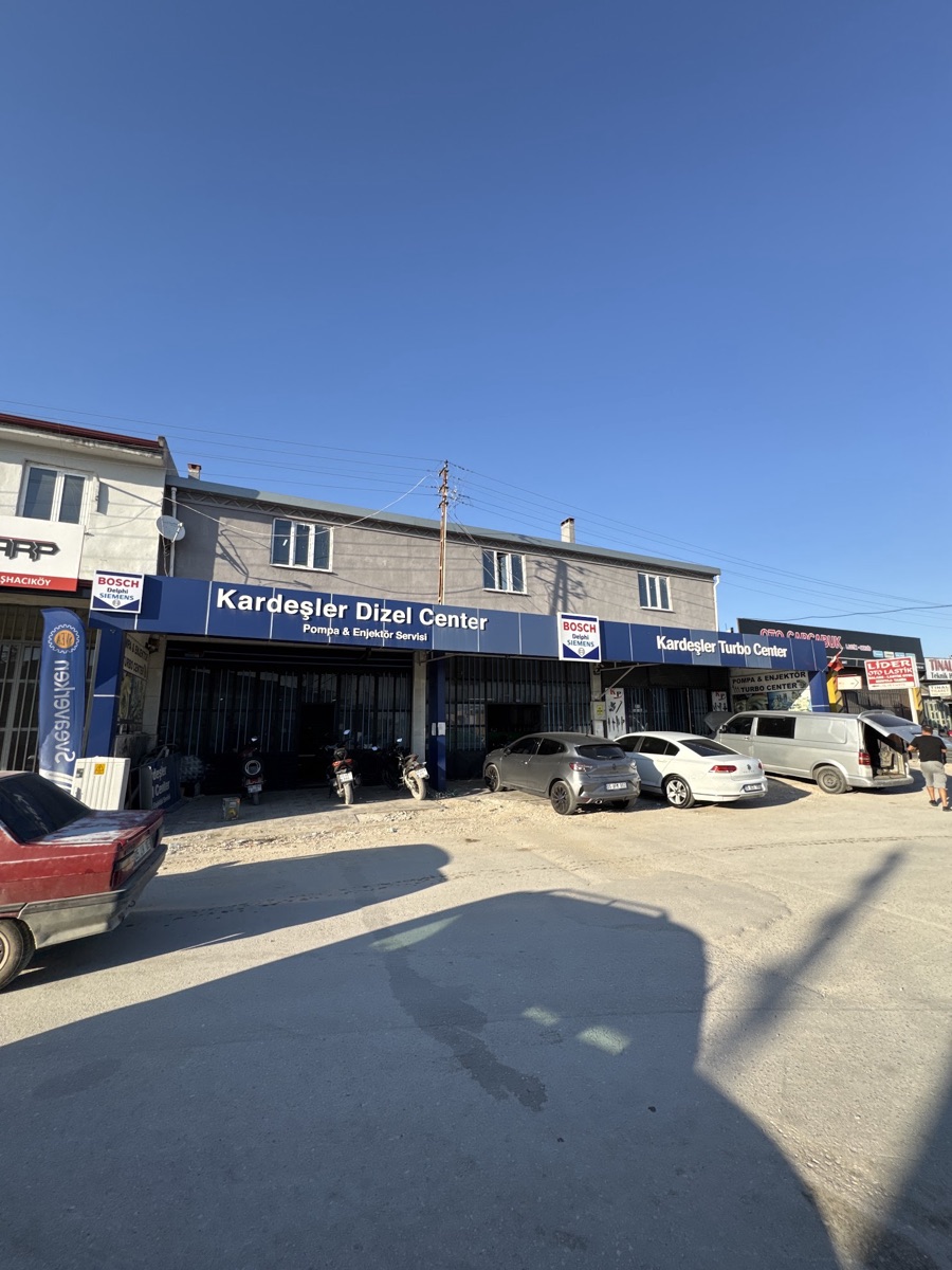 Kardeşler Dizel Center Merzifon atölye dış görünüm